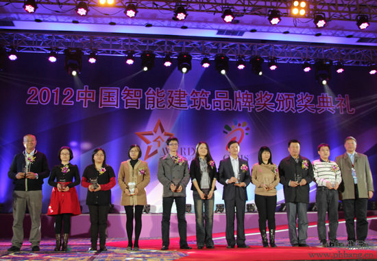 2012年度中国十大系统集成商品牌奖