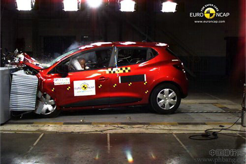 2012年Euro-NCAP安全测试碰撞成绩最佳车型排行