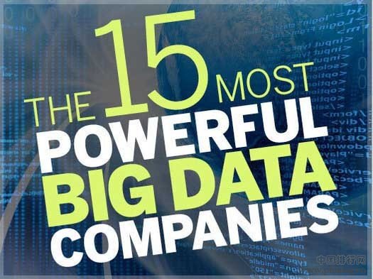 2013年全球最具影响力大数据企业排行榜