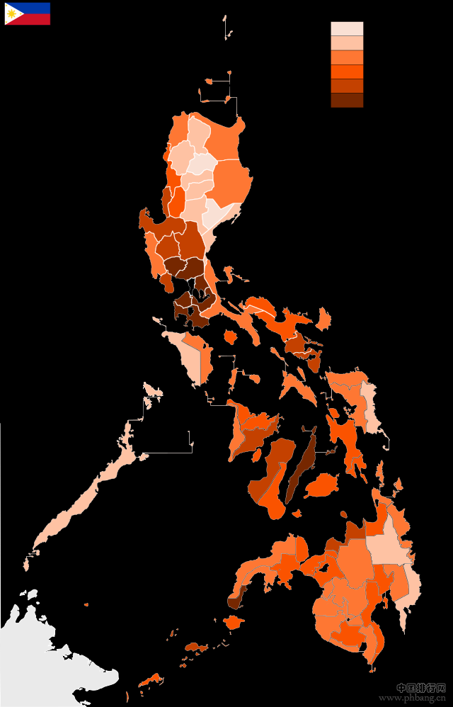 菲律宾人口数量2014年达到1亿