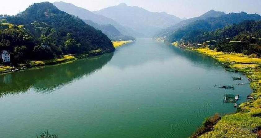 中国十大最美生态水域之：富春江