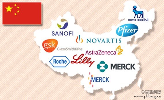 十大外资制药公司在中国的投资排名