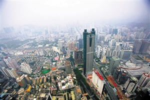 深圳2014前三季GDP破万亿 全国七大城市中排名第五