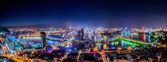 2016上半年广西各地级市财政收入排名