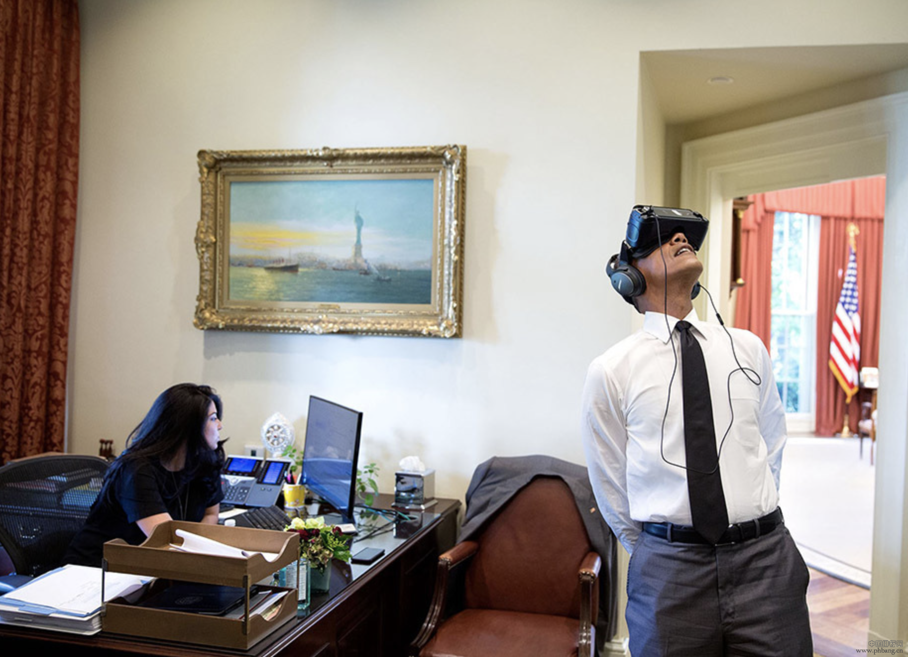 白宫公布奥巴马任内最后一年最佳图片
