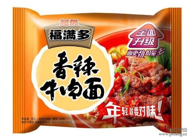 2017十大泡面, 老坛酸菜, 康师傅挤出排行榜?