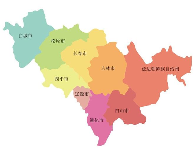 2018吉林省各地市人口数量排行榜