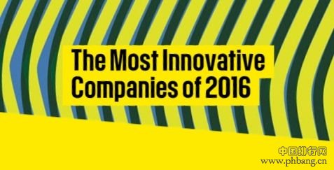 2016全球50家最具创新力公司排行榜（全名单）