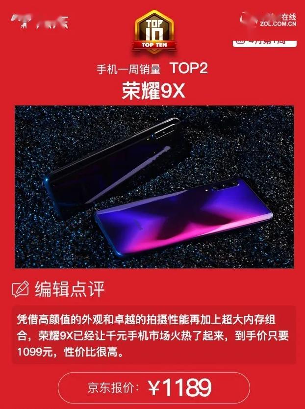 手机销量排行榜2020_荣耀品牌销量霸榜！稳稳占据手机实时排行榜前二名
